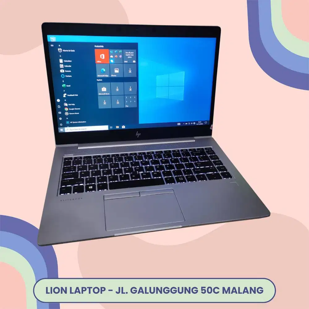 FUll Aluminium Body Core i7 gen 8 8/256 HP Elitebook 840 G6 [07|12]