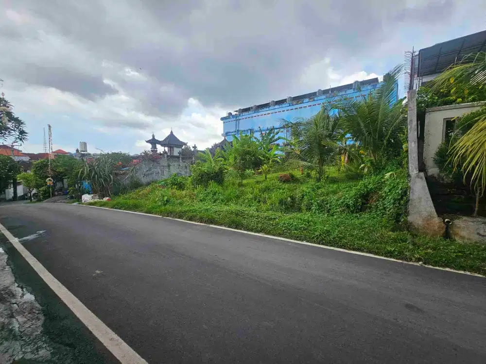 dijual tanah komersil lokasi cango denpasar barat