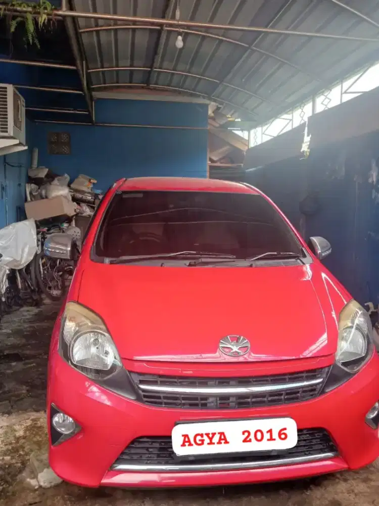TOYOTA AGYA G MANUAL 2016 manual, Merah