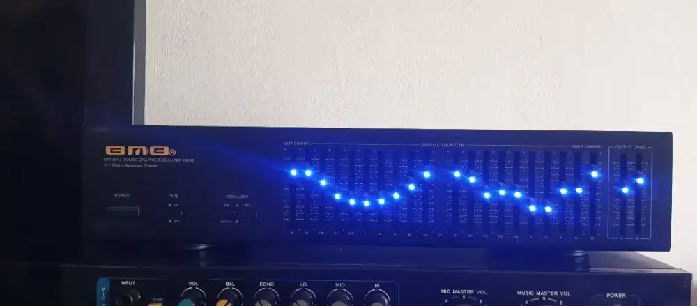 BMB NATURAL SOUND GRAPHIC EQUALIZER EQ-80