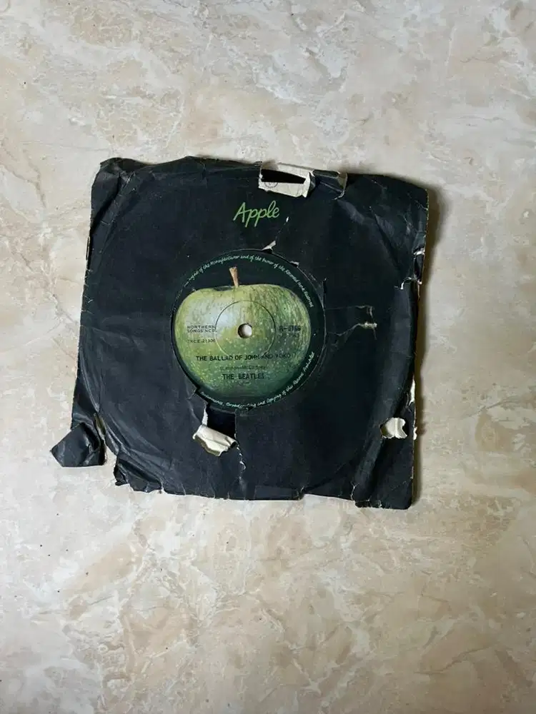 Vinyl 7″The Beatles–The Ballad of John and Yoko(Single 45 rpm, Ori)
