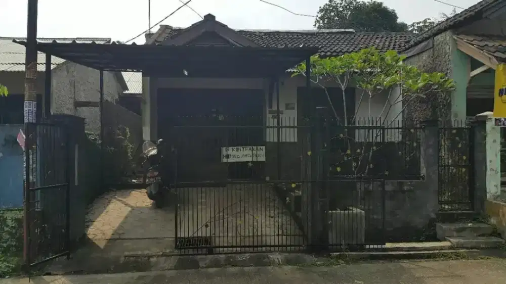 Di kontrak kan Rumah Luas dan Asri di Citayam Bojonggede Bogor / Depok