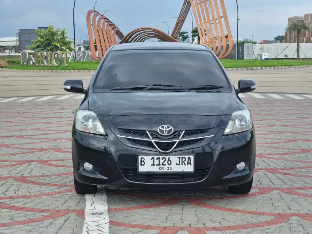 Toyota Vios G 1.5 Autoamtic 2008 Bensin Hitam Metalik