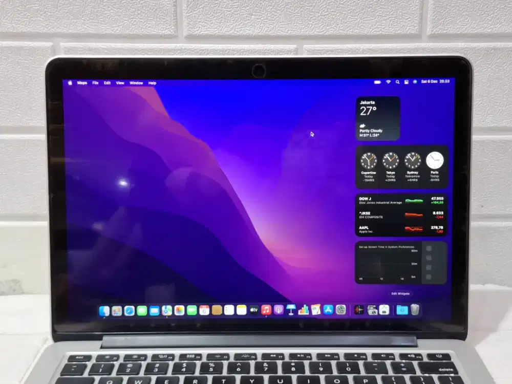 Macbook pro Retina, Early 2015/Ram 8 GB/SSD 256GB