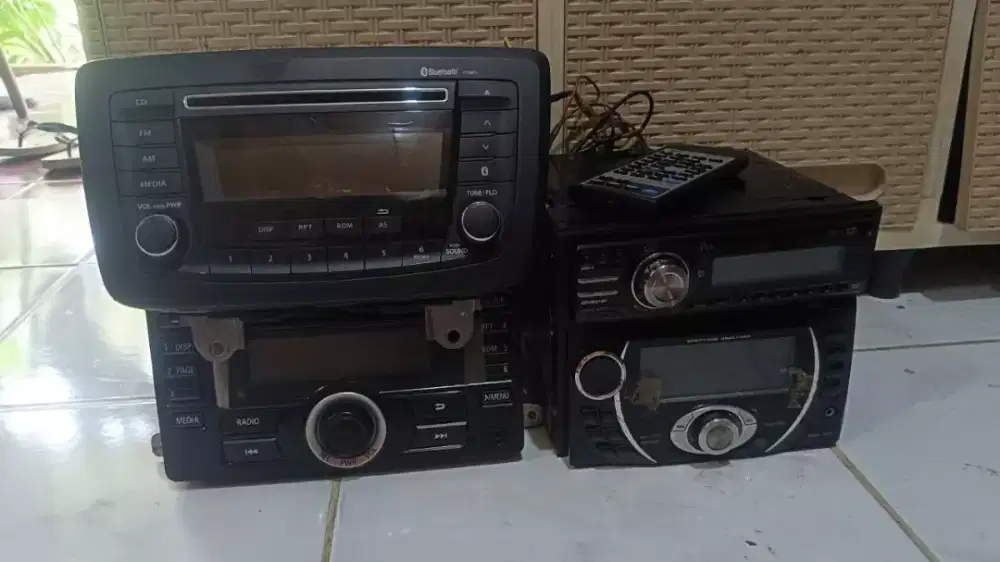 Head unit single din double din tape