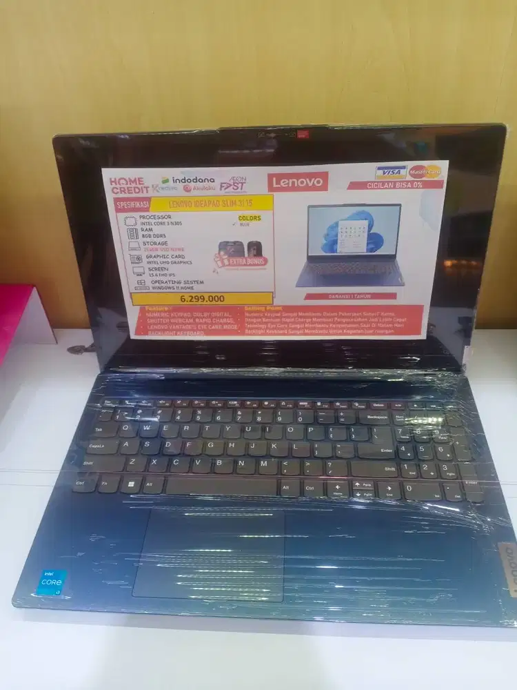 Cicilan/kredit laptop LENOVO IDEAPAD SLIM 3i 15 Home Credit