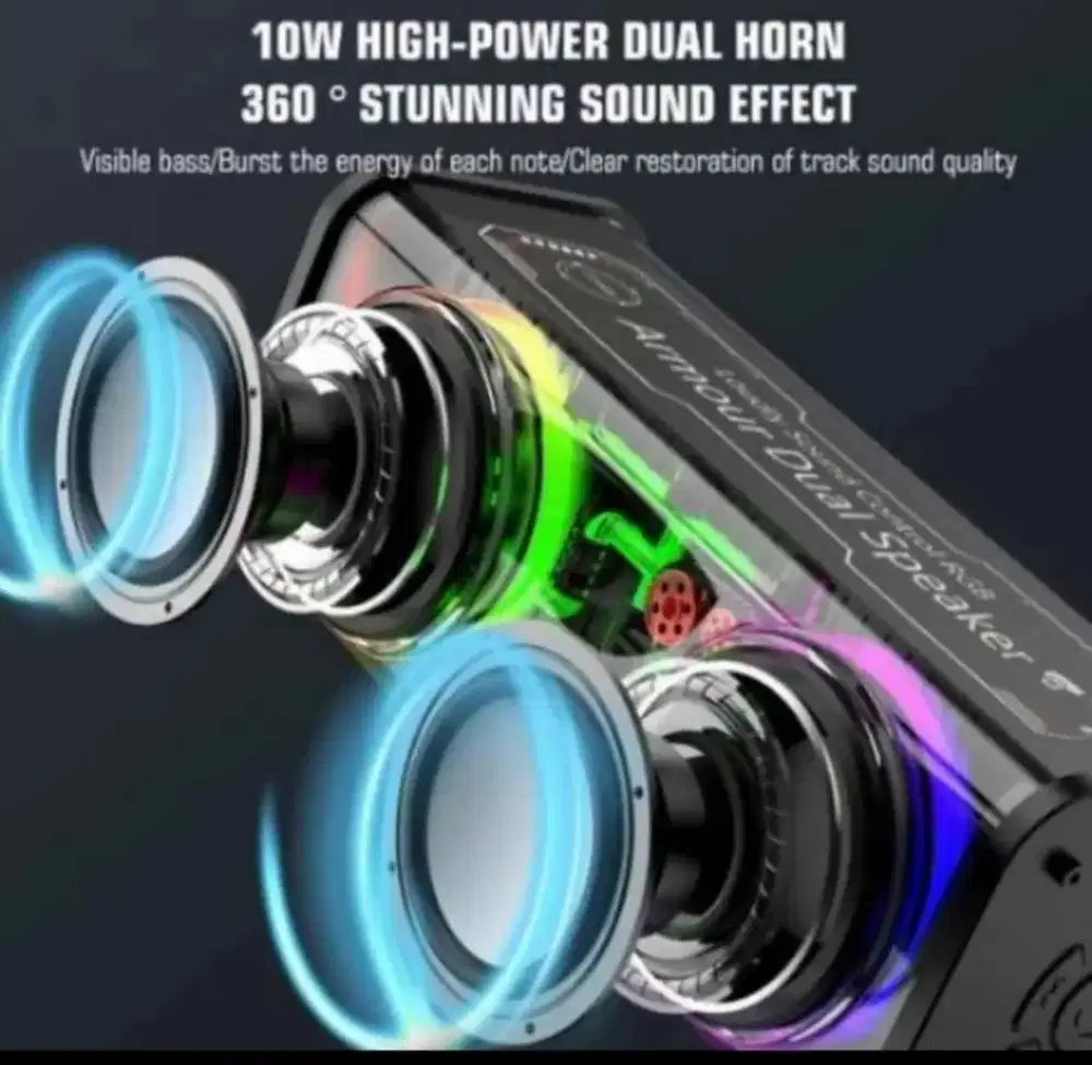 Speaker bluetooth Rgb stereo