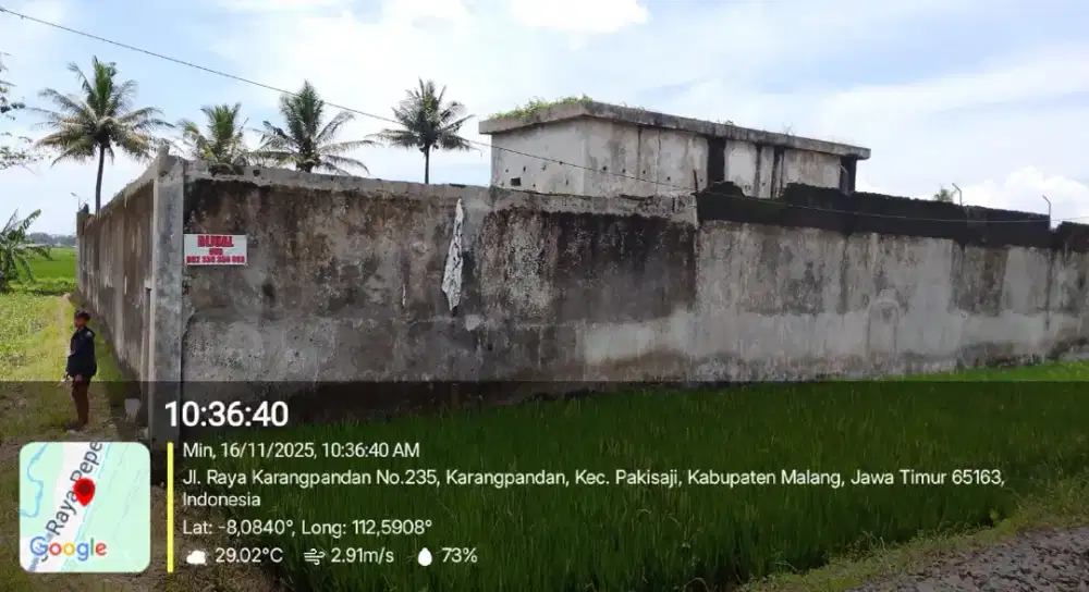 JUAL TANAH GRATIS BANGUNAN TERNAK AYAM KAMBING WALET DLL