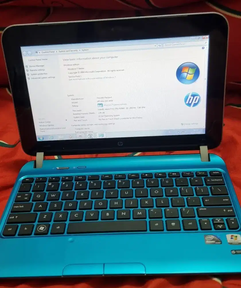 Hp mini 210-4000