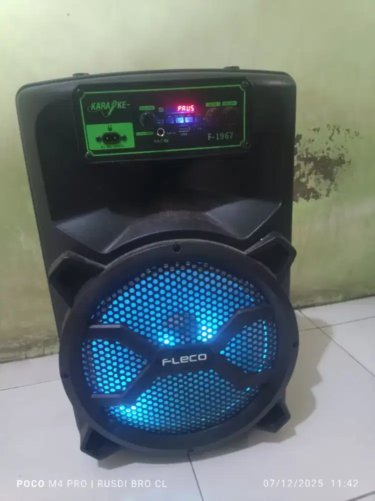 Speaker portabel 12inc FLECO