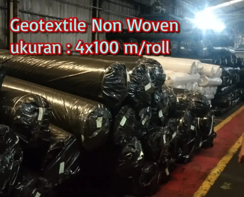Geotextile Woven dan Non Woven 150 - 600 gr