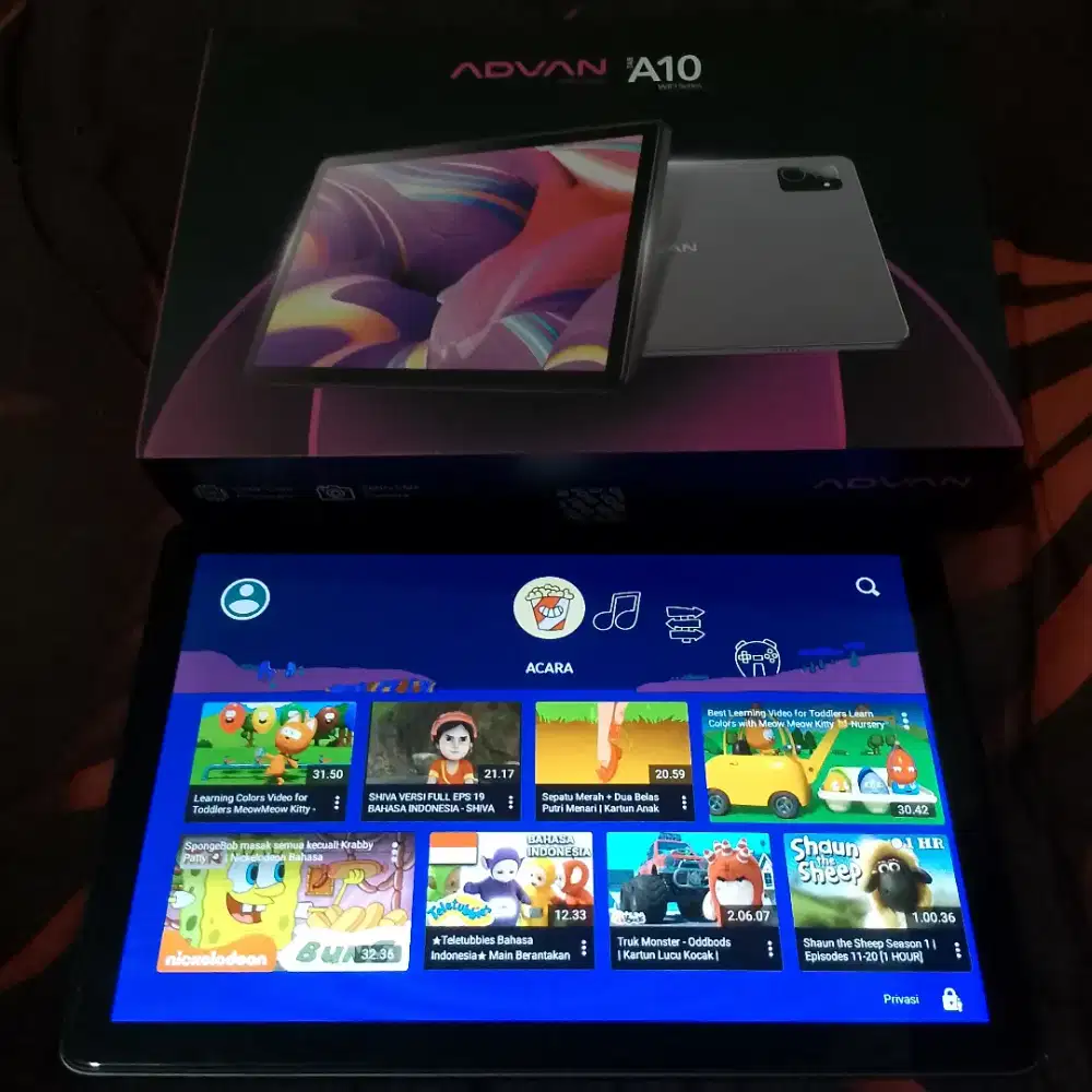 Advan Tab A10 Bekas Mulus