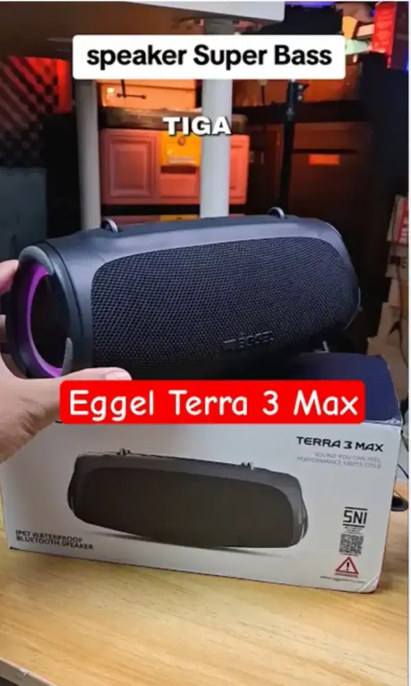 Speaker eggel tera 3 max new ori