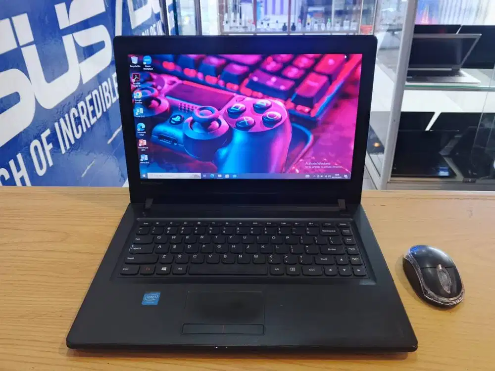 LAPTOP SEKOLAH LENOVO IDEAPAD 300 RAM 8GB SSD 256GB + HDD 500GB