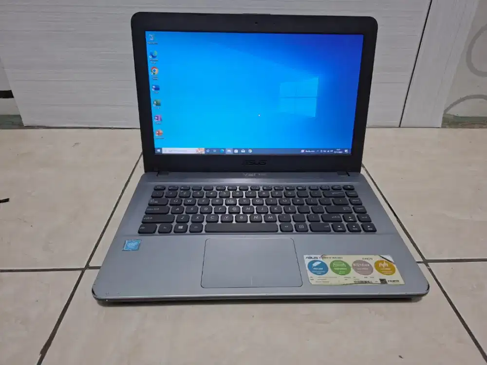 LAPTOP ASUS X441N -INTEL CELERON N3060 -SSD 128GB -2GB -SIAP PAKAI