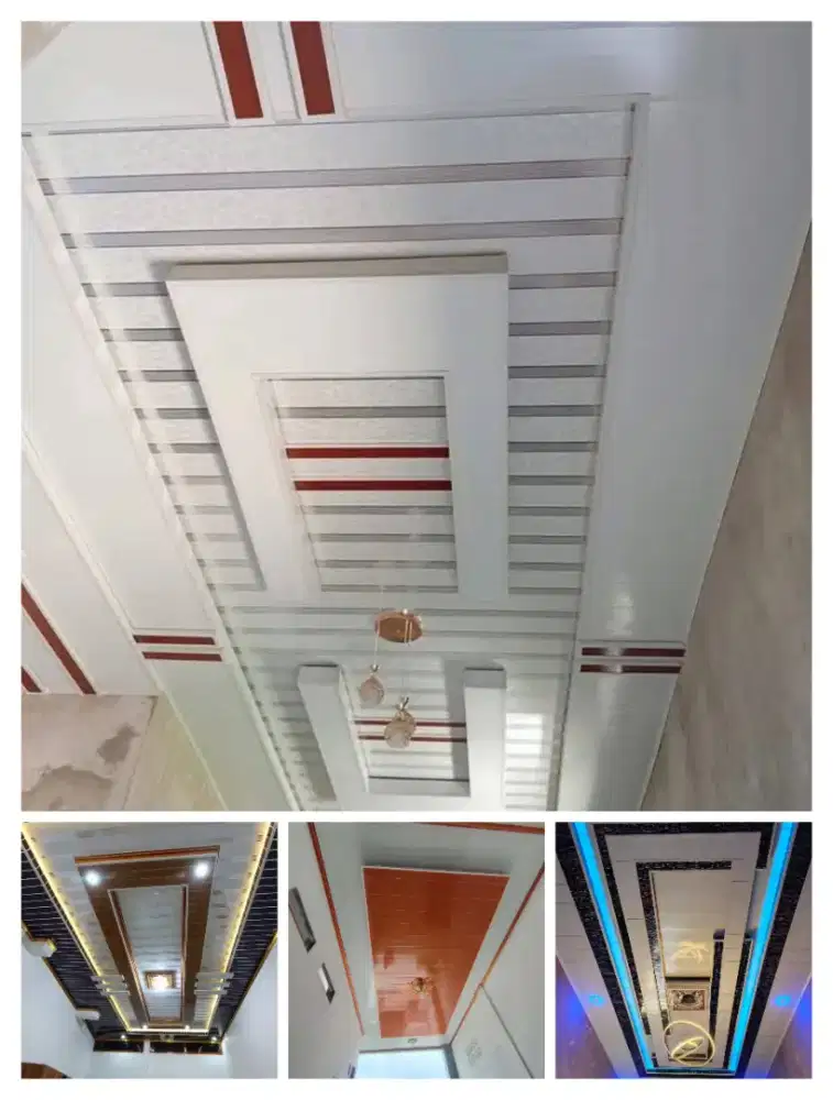 Plapon pvc murah terpasang kwalitas bahan bagus dan pengerjaan cepat