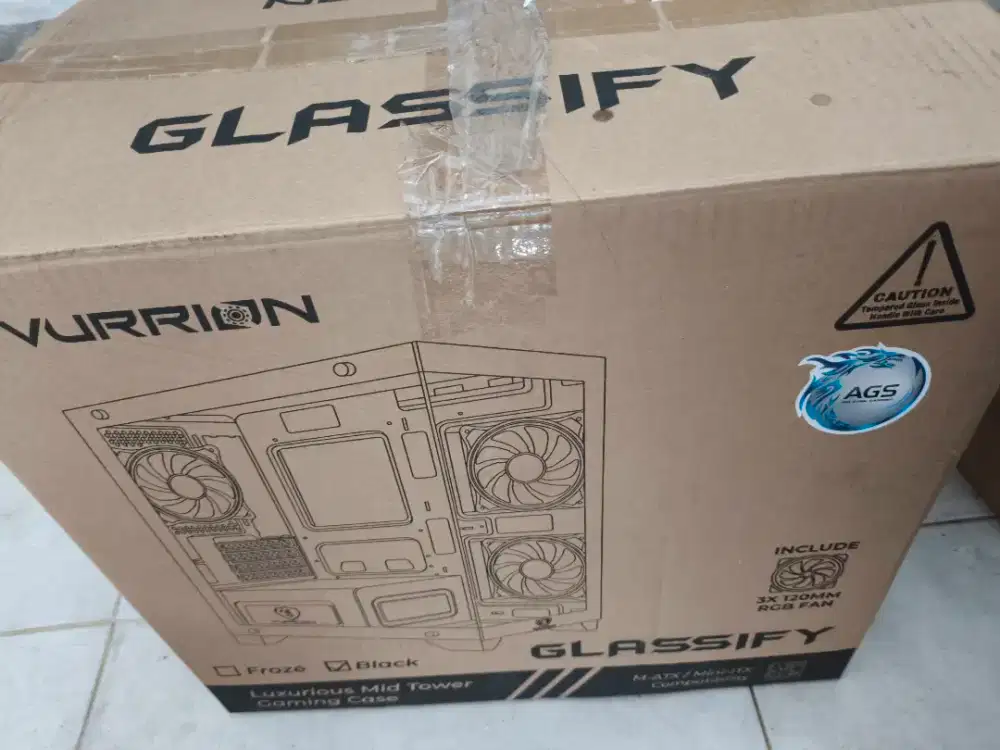 Jual case PC merk vurion