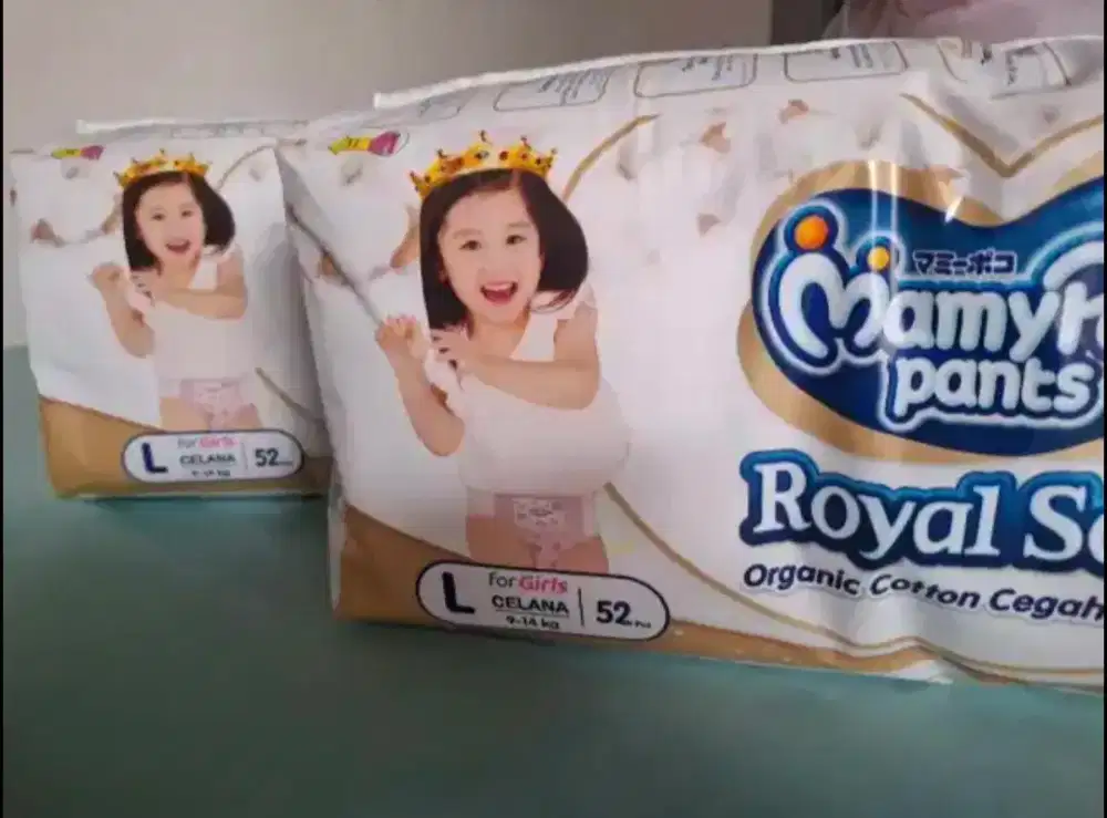 Pampers Mamy Poko Royal Soft Girl (2 Pack)