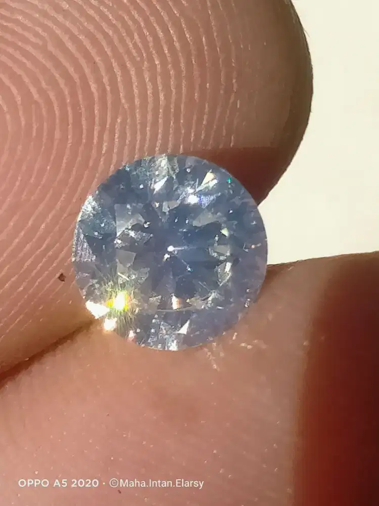 Berlian Banjar 1,15ct dua warna unik