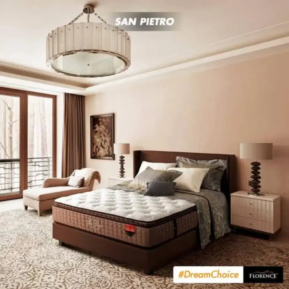 Springbed Florence 200 x 200 cm