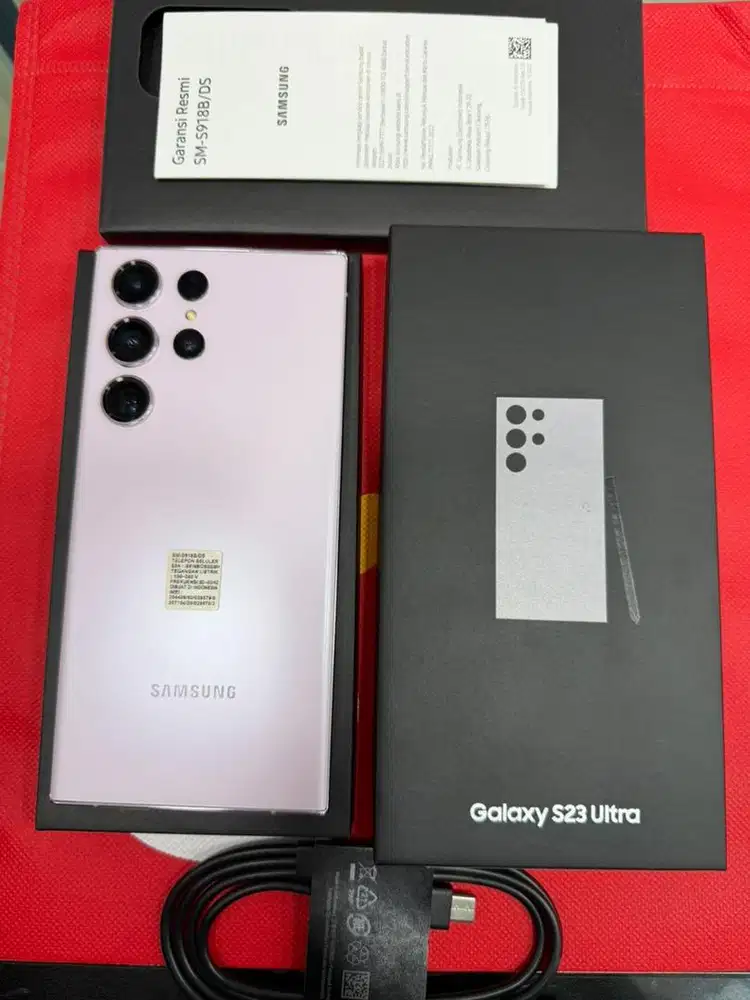 Samsung S23Ultra 5G Ram 12/512GB Garansi Resmi Sein