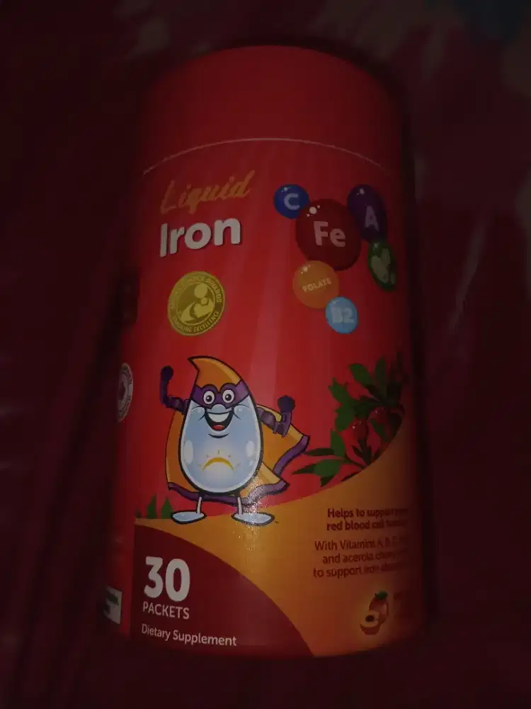 Vitamin anak Zat Besi import original Merk Ddrops