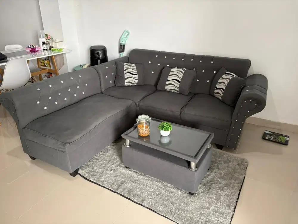 KURSI SOFA SET DAN MEJA