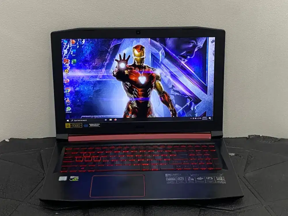 Type Laptop : Acer Nitro 5 AN515-52 Gaming Intel Core i5-8300H GTX 105