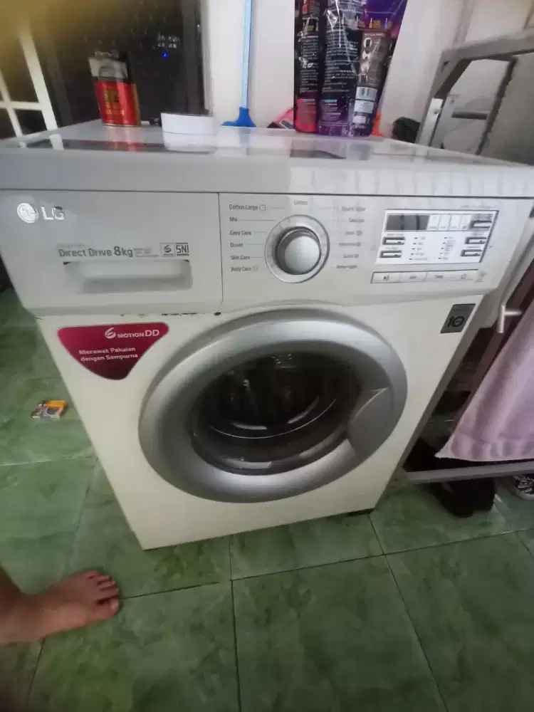 mesin cuci LG 8Kg