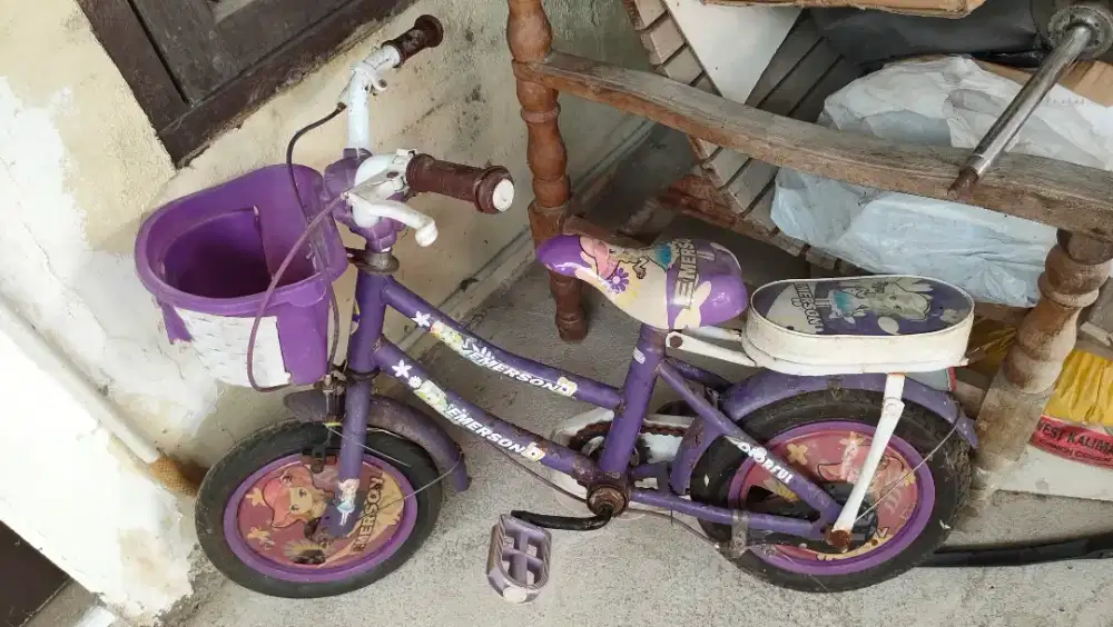 Sepeda bekas untuk usia 2-3tahun