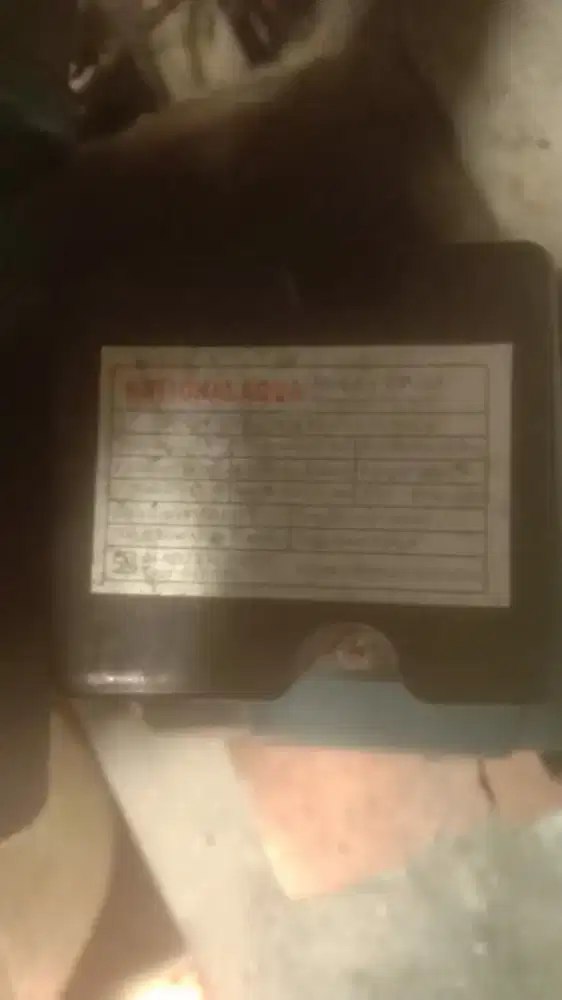 Jual mesin air merk national