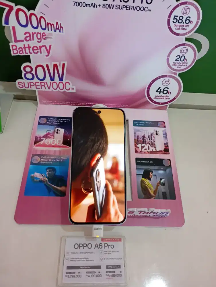 OPPO A6PRO 8+8/128 CASH & CICILAN GARANSI RESMI OPPO