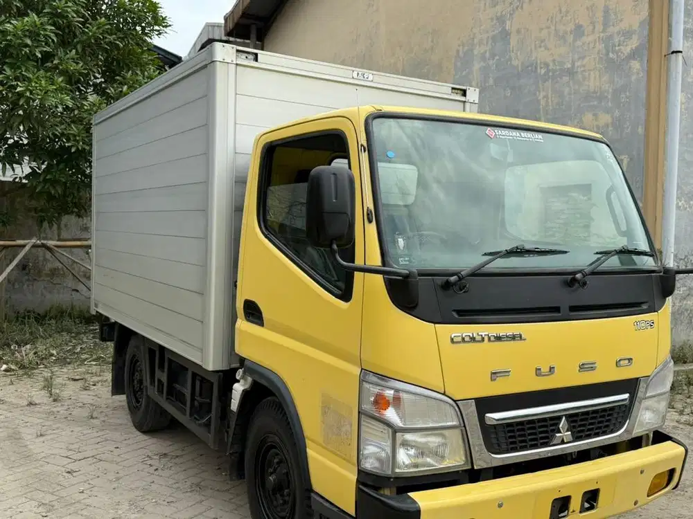 Canter colt diesel box Almunium cantik