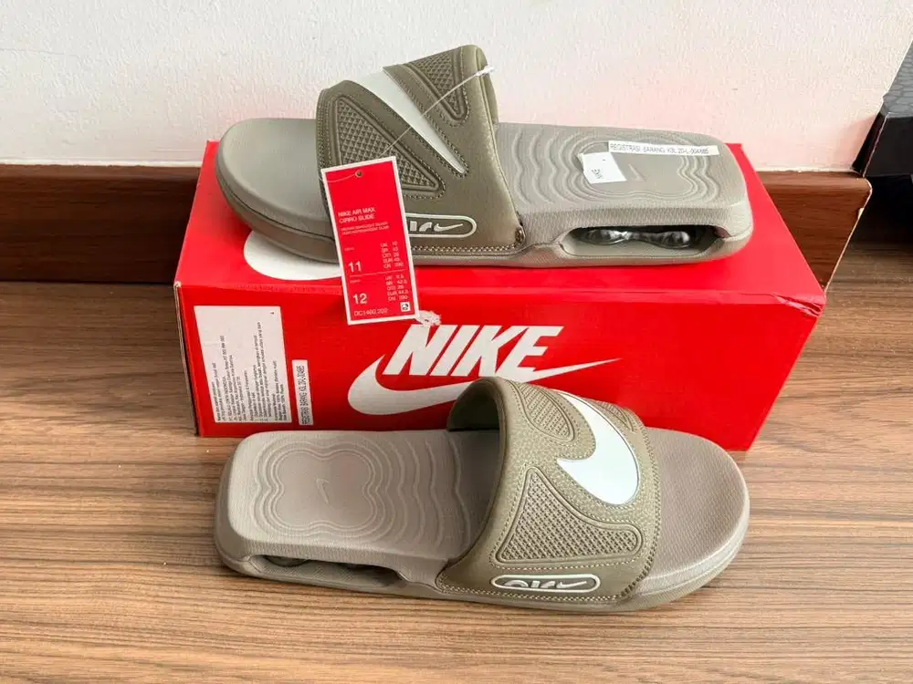 sandal NIKE AIR MAX CIRRO SLIDE us11 eur44 olive origina BARU new bnib