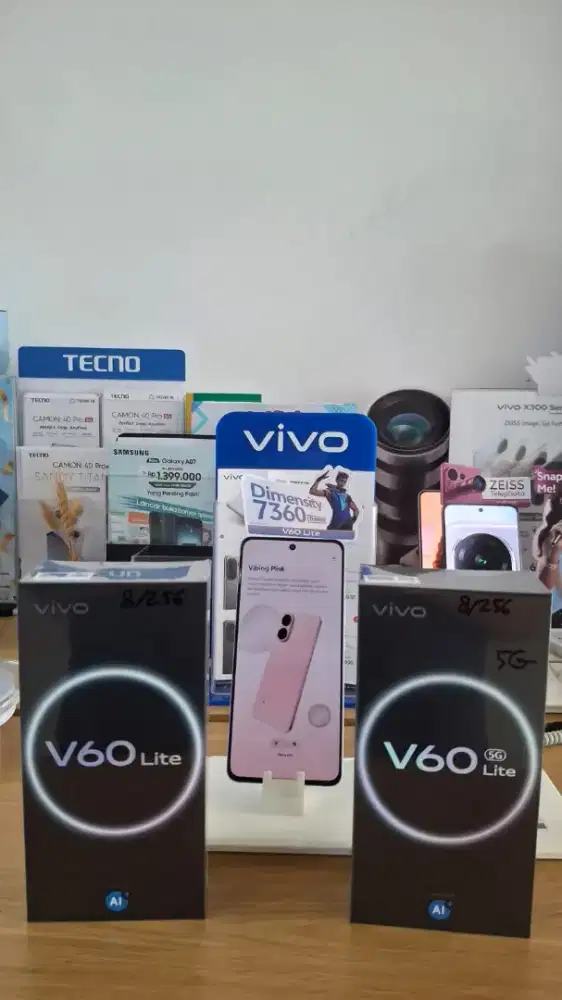 NEW VIVO V60 LITE SERIES. MEDIATEK DIMENSITY 7360-TURBO