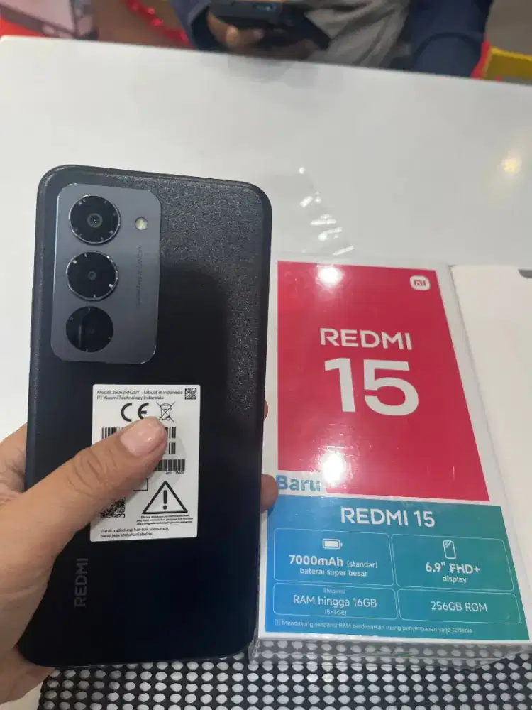 REDMI 15 BATERAI BADAK CICILAN DP 0%