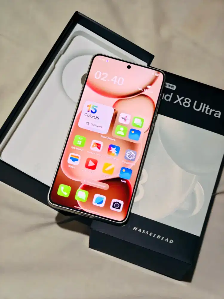 Oppo Find X8 Ultra 16/512 Fullset Terdaftar BC