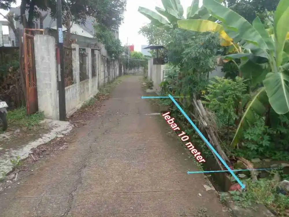 dijual tanah disebrang mall ciputra cibubur