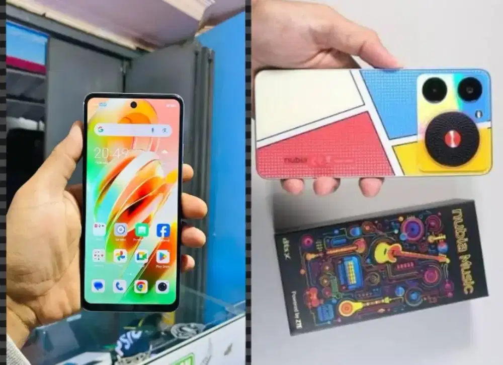 Nubia music 8/128 NFC ,murmer