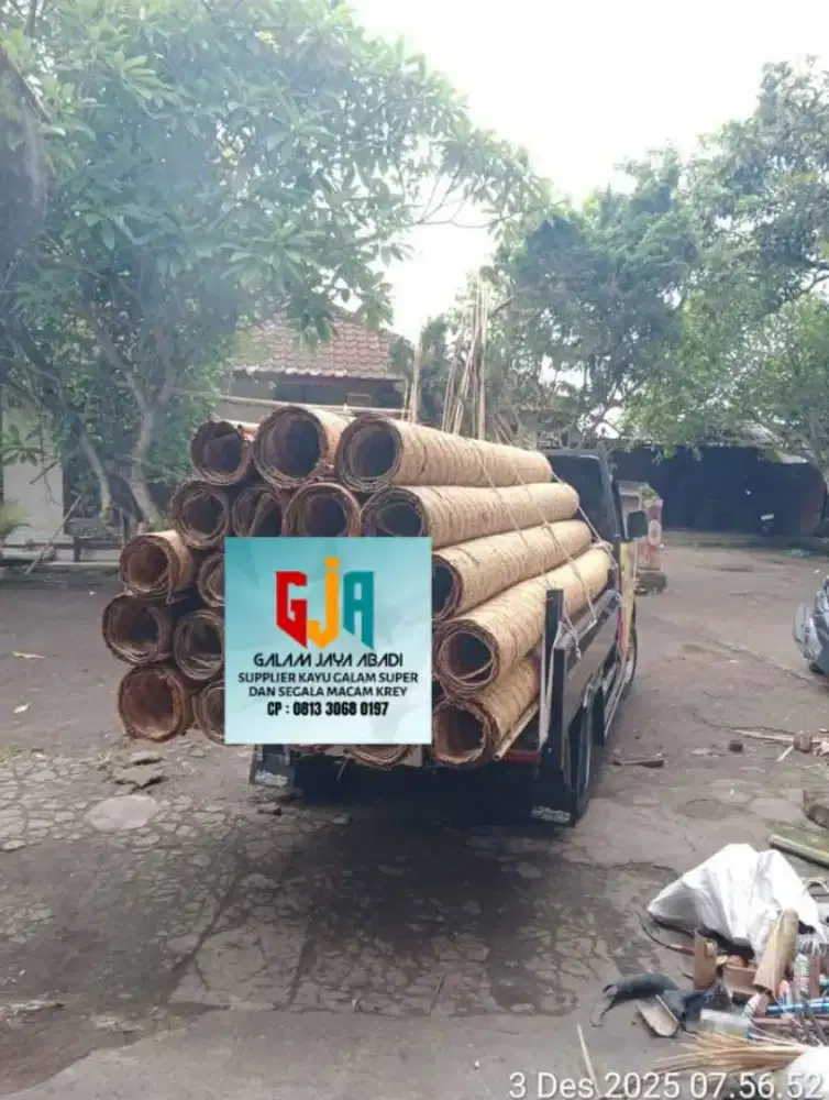 Bedeg bambu kulit plafon super