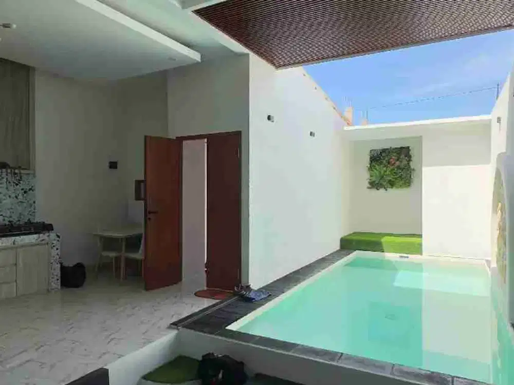 Jual Villa Baru 1lt dengan Furnished Lokasi Pura Matsuka Ungasan Area Strategis untuk Investasi