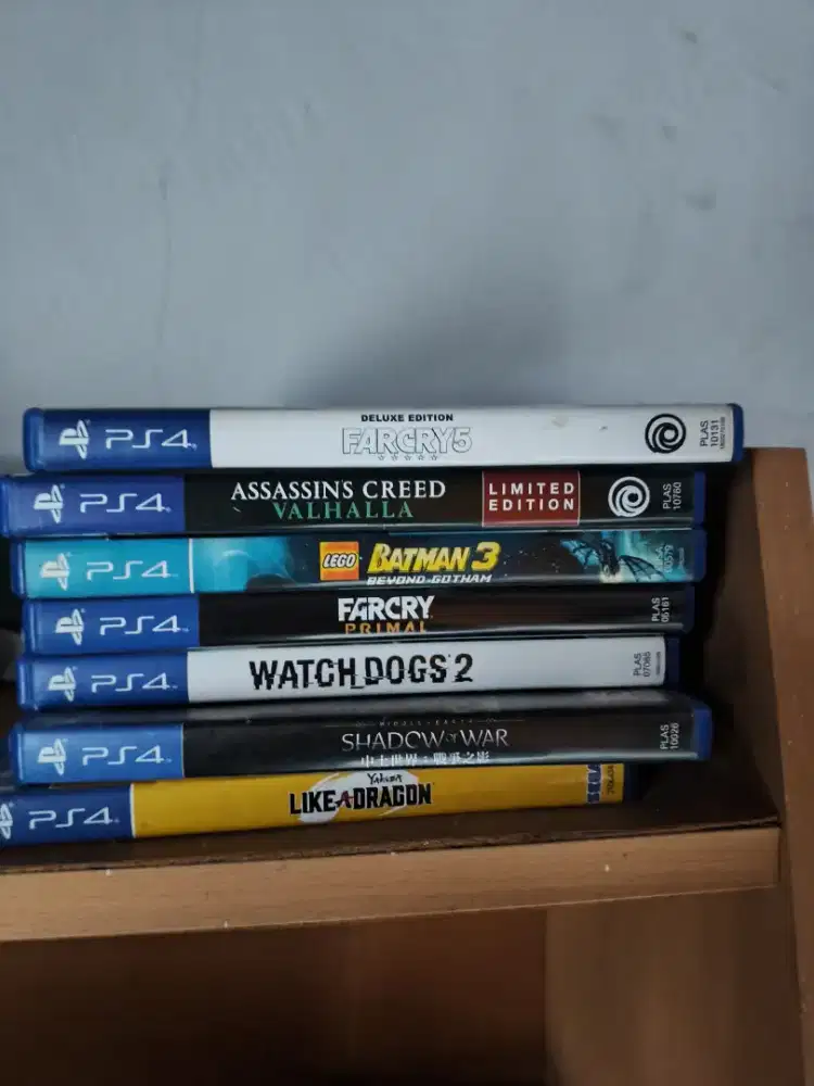 Jual Kaset PS4 second satuan or borongan