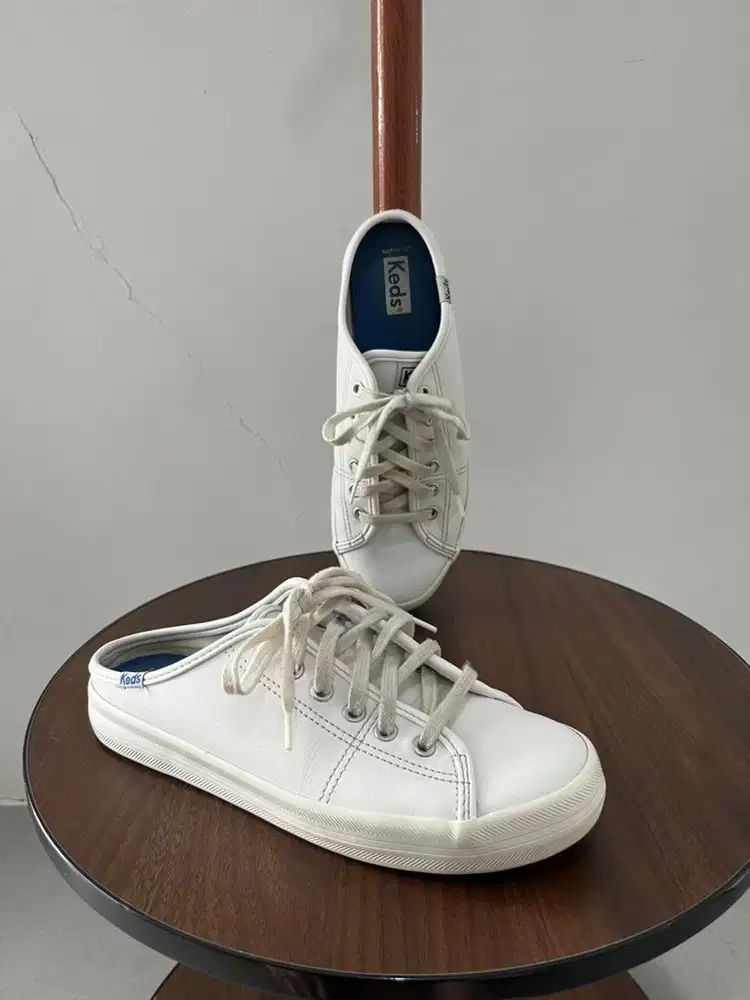 Sepatu sandal sneakers wanita putih women KEDS eur 37 white