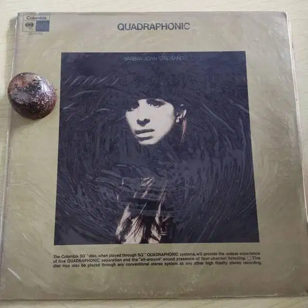 Piringan Hitam Quadraphonic LP Vinyl Records Barbra Streisand