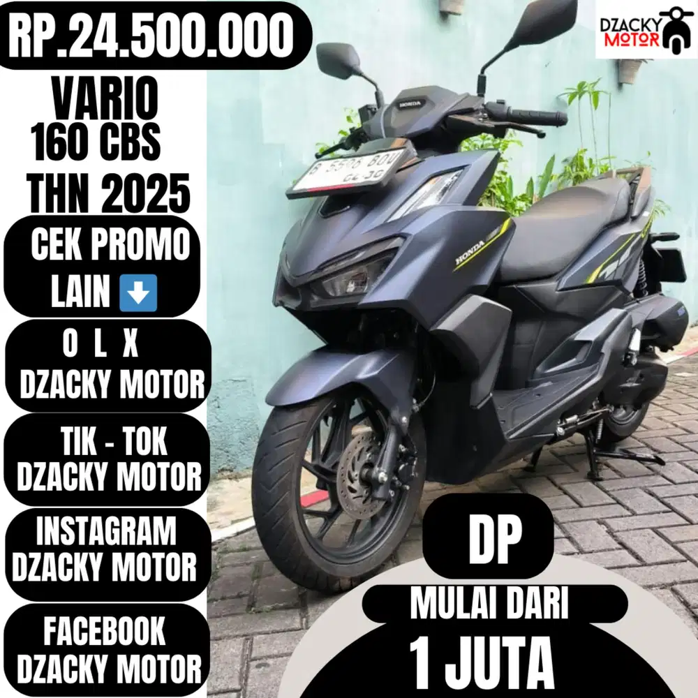VARIO 160 CBS THN 2025 SECOND LIKE NEW