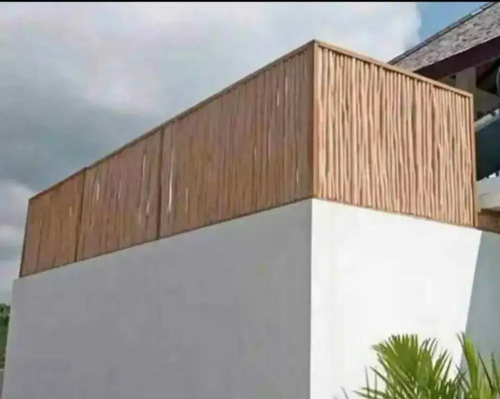 Pagar kayu galam super