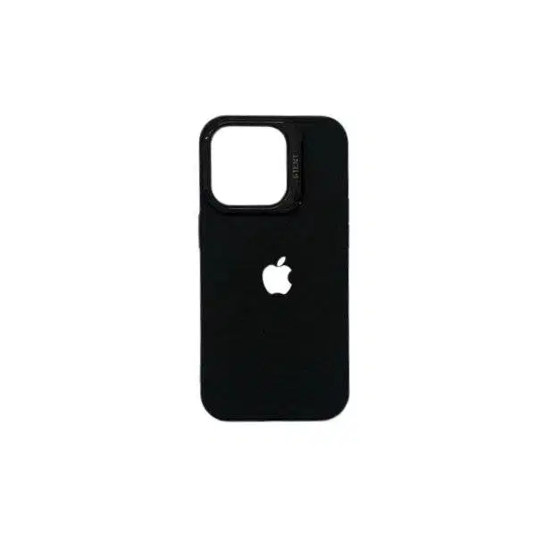 Hardcase Metalic Doff With Stand Window Lens iPhone 14 Pro