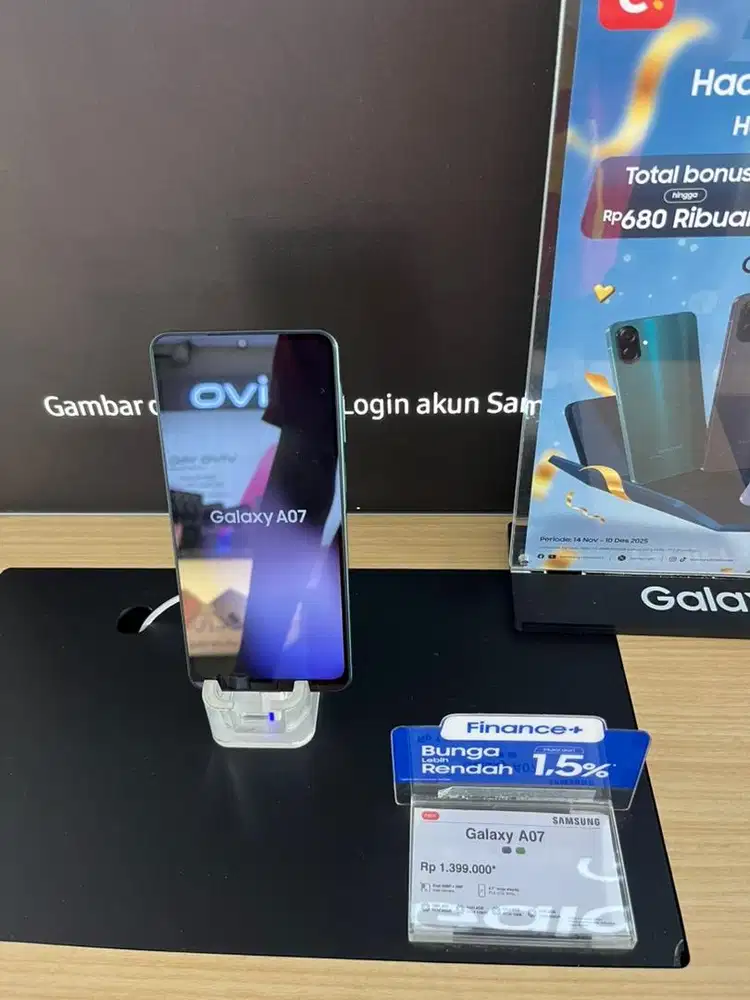 SAMSUNG A07 CASH ATAU CICILAN BUNGA RENDAH