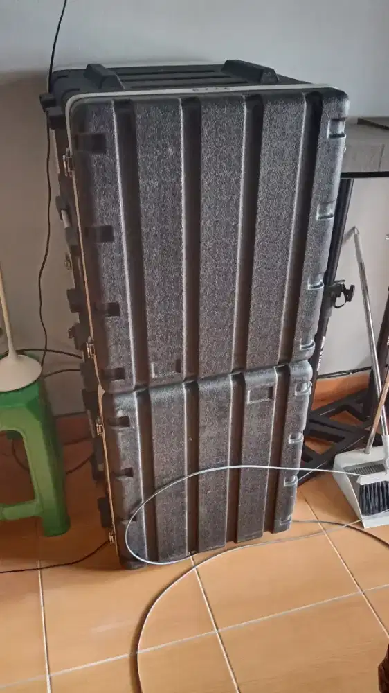 Flightcase fiber 12U