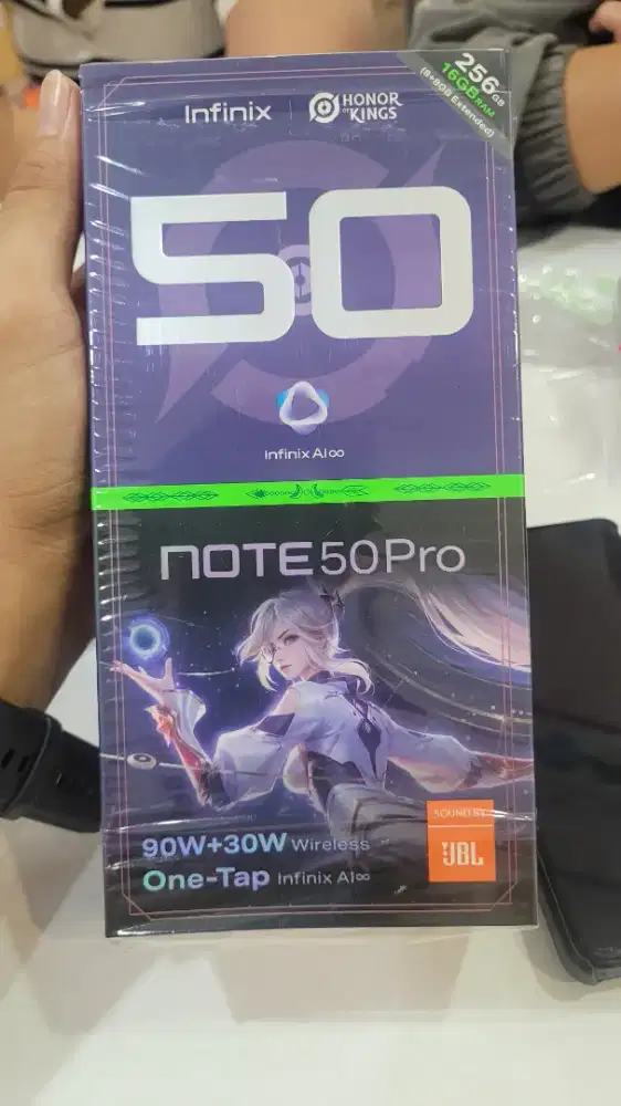 INFINIX NOTE 50 PRO 8/256 GARANSI 1 TAHUN ORGINIAL
